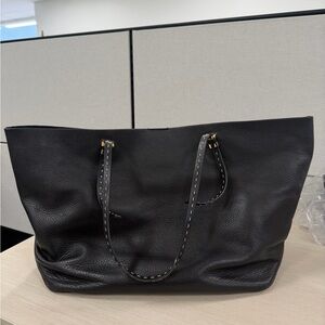 Michael Kors Black Leather Shoulder Bag